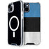 Estonia Flag Distressed iPhone 15 Plus MagSafe Case